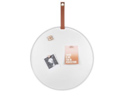 Bílá magnetická nástěnka Dalia 50 cm