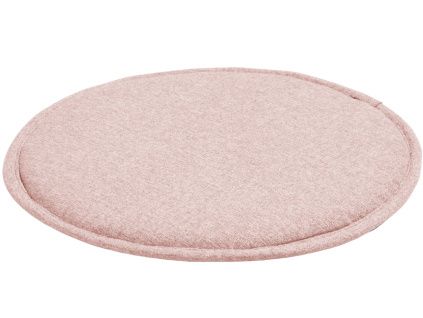 Růžový látkový podsedák Kave Home Silke 35 cm