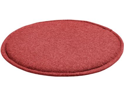 Červený látkový podsedák Kave Home Silke 35 cm