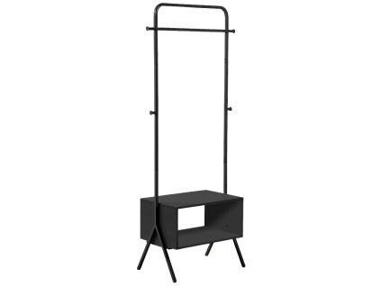 Černý kovový věšák Kave Home Celise 180 x 74 cm