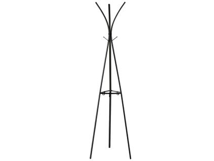 Černý kovový věšák Kave Home Stearn 183 cm