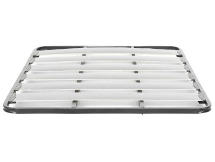 Černý postelový rošt Kave Home Talo 150 x 190 cm