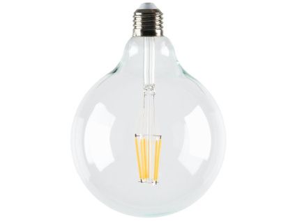 Transparentní LED žárovka Kave Home Bulb 6W E27