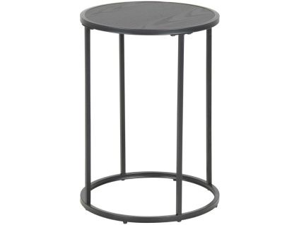 Jasanový kulatý odkládací stolek Darila 55 cm