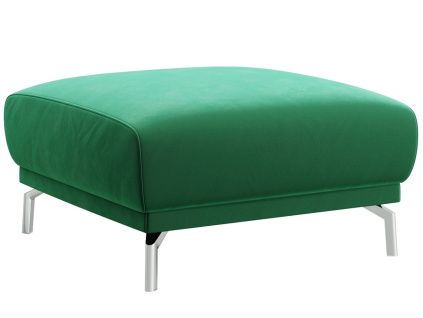Tmavě zelená sametová podnožka MESONICA Puzo