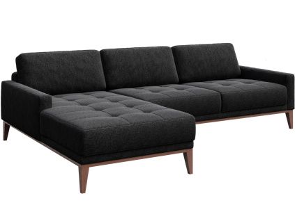 Rohová pohovka Musso Tufted 248 cm, levá