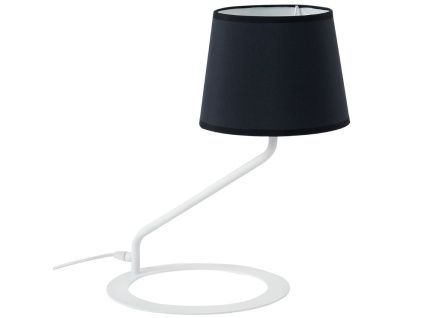 Černá kovová stolní lampa Shadow