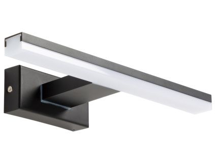 Černé kovové nástěnné světlo Kave Home Vissia 30 cm
