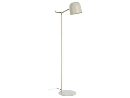 Béžová kovová stojací lampa Kave Home Alish 138 cm