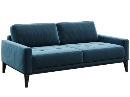 Sametová pohovka Musso Tufted 173 cm