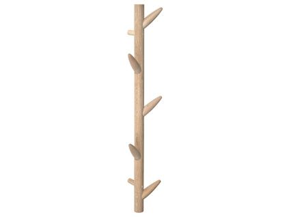 Březový nástěnný věšák Kave Home Natane 75 cm