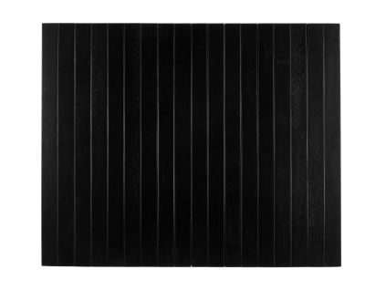 Černá dubová odkládací podložka na područku pohovky Wonda 45 x 36 cm