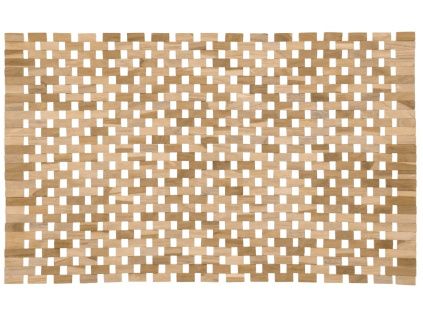 Teaková koupelnová předložka Kave Home Azuray 40 x 60 cm