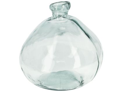 Čirá skleněná váza Kave Home Brenna 33 cm