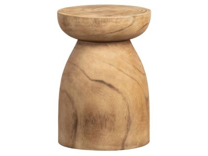 Masivní dřevěná stolička Kacy 28 cm