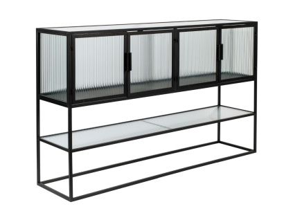 Skleněná vitrína DUTCHBONE BOLI 150 x 38 cm