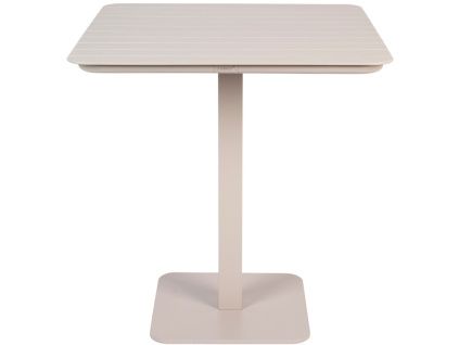 Bílý kovový zahradní bistro stůl ZUIVER VONDEL 71 x 71 cm