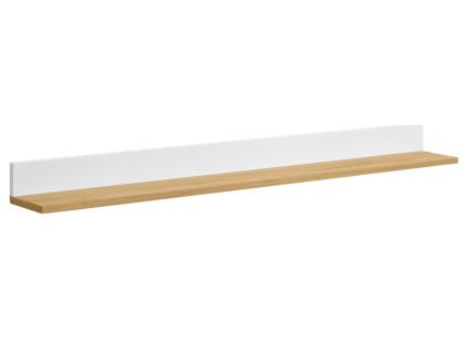 Dubová police Kave Home Abilen II. 120 cm