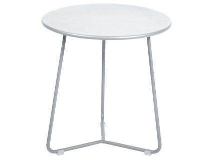Bílý kovový odkládací stolek Fermob Cocotte 34 cm