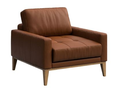Kožené křeslo Musso Tufted