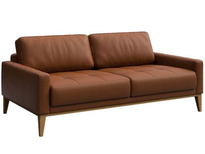 Kožená pohovka Musso Tufted 173 cm