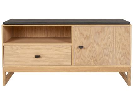 Dubový botník Woodman Slussen 100 x 39 cm