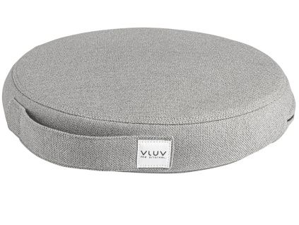 Šedý balanční polštář VLUV PIL & PED SOVA 36 cm