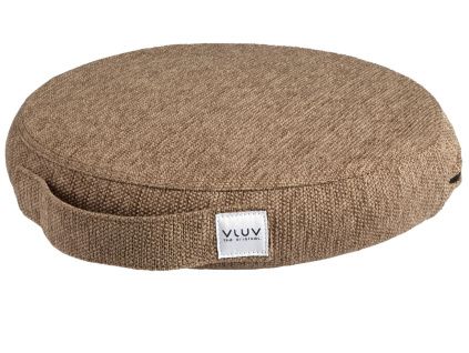 Kávově hnědý balanční polštář VLUV PIL & PED STOV 36 cm