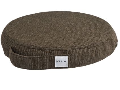 Tmavě hnědý balanční polštář VLUV PIL & PED STOV 36 cm
