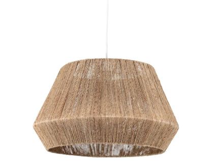 Jutové stínidlo Kave Home Crismilda 50 cm