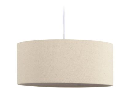 Béžové stínidlo Kave Home Nazli 50 cm