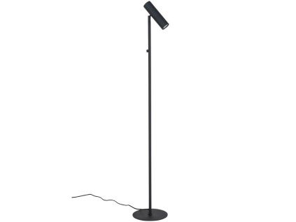 Černá kovová stojací lampa Aris 150 cm