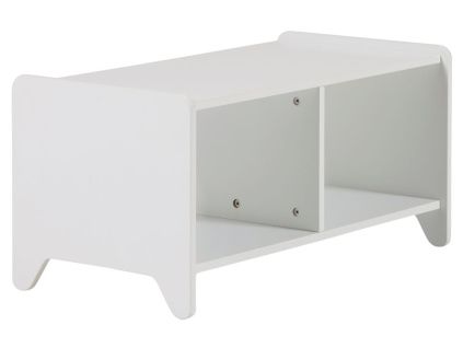 Bílá lakovaná komoda na úložné boxy Kave Home Nunila 78 x 40 cm