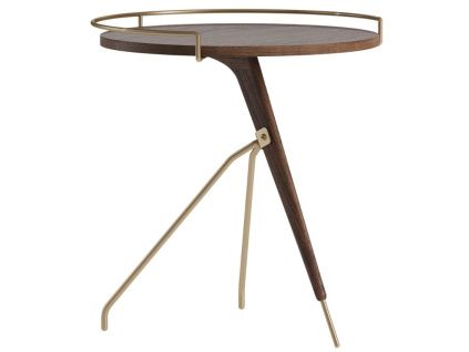 Ořechový odkládací stolek AUDO UMANOFF 45 cm