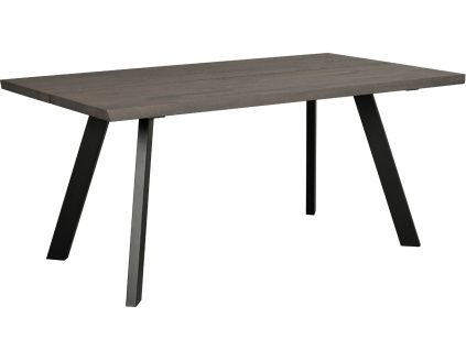 Tmavě hnědý dubový jídelní stůl ROWICO FRED 170 x 95 cm