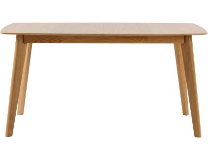 Dubový rozkládací jídelní stůl ROWICO CIRRUS 150-195 x 90 cm