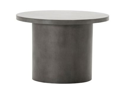 Šedý betonový konferenční stolek Stone 65 cm