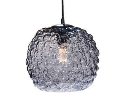 Skleněné závěsné světlo Grape 25 cm