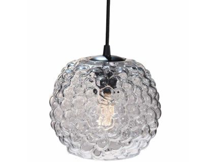 Skleněné závěsné světlo Grape 20 cm