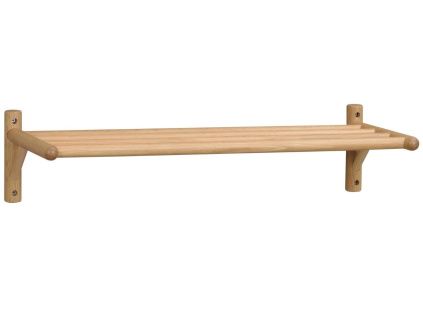 Dubová nástěnná police ROWICO MILFORD 80 cm