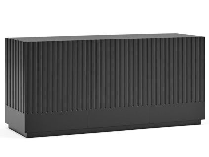 Černá lakovaná komoda Teulat Doric 148 x 48 cm