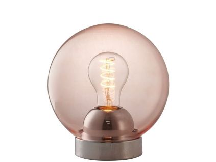 Skleněná stolní lampa Bubbles