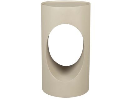 Pískově hnědý kovový odkládací stolek DUTCHBONE SAI 30 cm