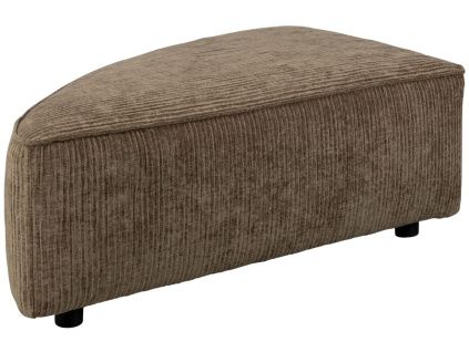 Manšestrový rohový modul HUNTER 60 x 100 cm, levý