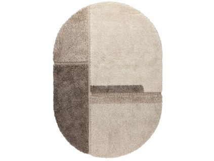 Šedo bílý koberec ZUIVER ZEST 200 x 290 cm