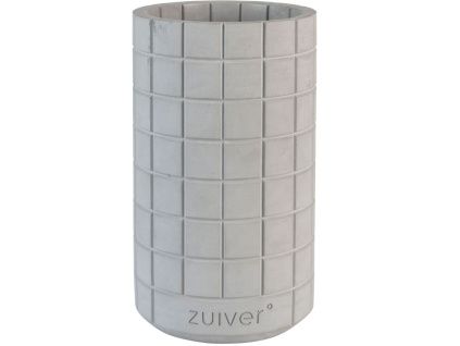 Šedá betonová váza ZUIVER FAJEN 26 cm