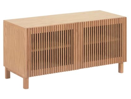 Dubová komoda Kave Home Beyla 98,5 x 42,5 cm