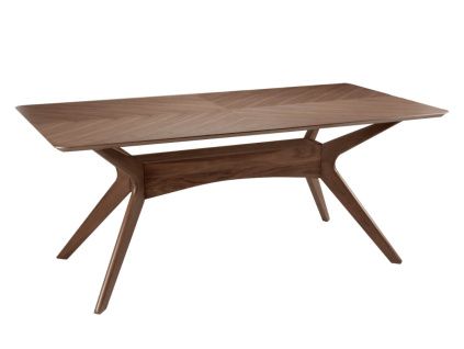 Ořechový jídelní stůl Somcasa Helga 180 x 95 cm