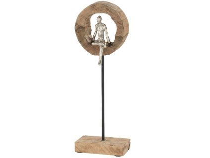Mangová soška J-line Thinker 48 cm