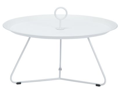 Bílý kovový konferenční stolek HOUE Eyelet 70 cm
